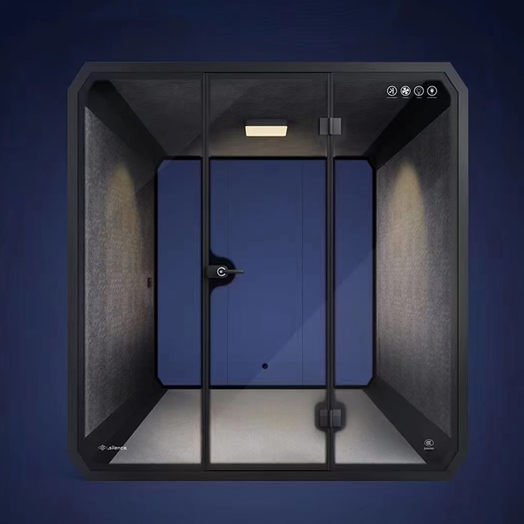 Modern Design Soundproof Double Office Meeting Booth Privacy Meeting Pod