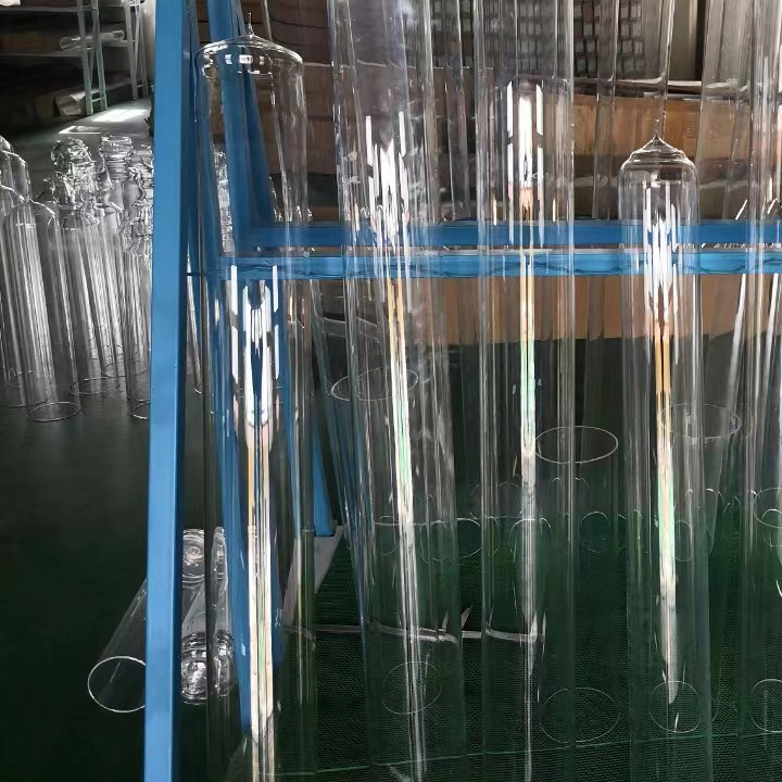 Factory Customized Quartz Glass Tube Transparent Heat Resistant Glass Tube
