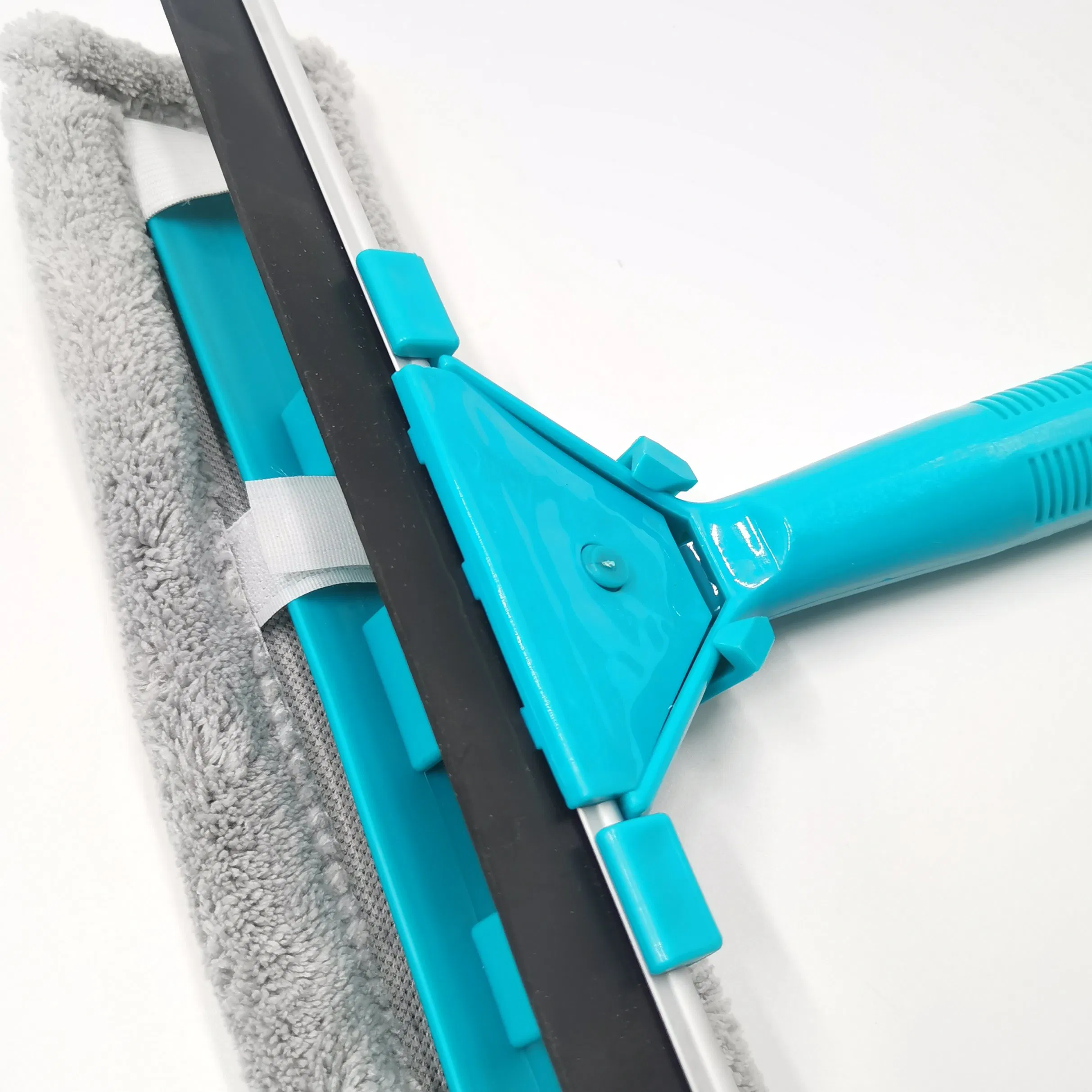 High Quality Washing Equipment Scraper Telescopic Glass Cleaner Adjustable Swivel Floor Window Squeegee