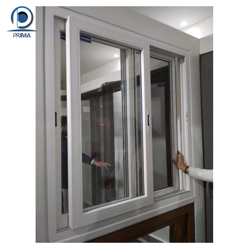 Prima Hurricane Impact Resistance Sliding Windows Laminated Glass UPVC Windows
