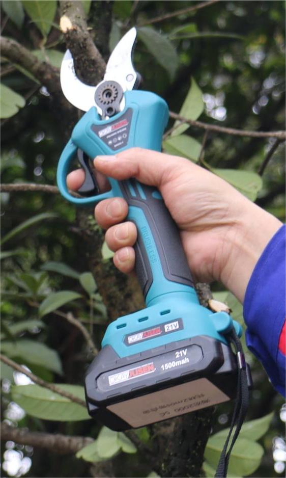 2025 Jusen 21V Lithium Pruning Shears, Small Machine Big Power and Lightweight Handle