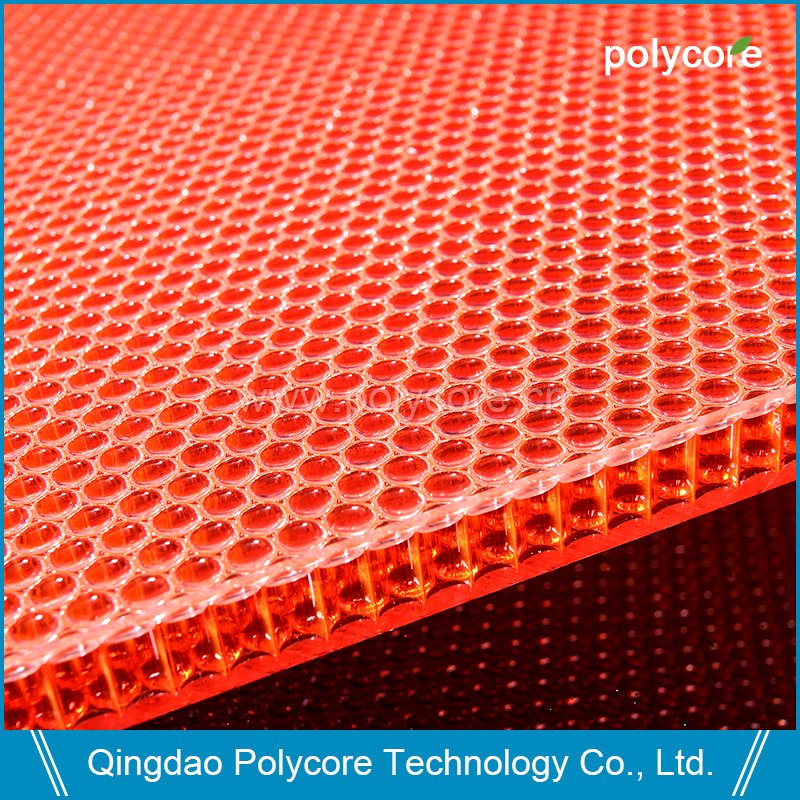 PC Honeycomb Core Plastic Honeycomb Core Transparent Honeycomb Core Colorful Honeycomb Core