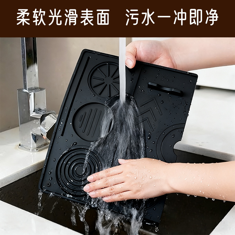 Силиконовый коврик для темперования кофе