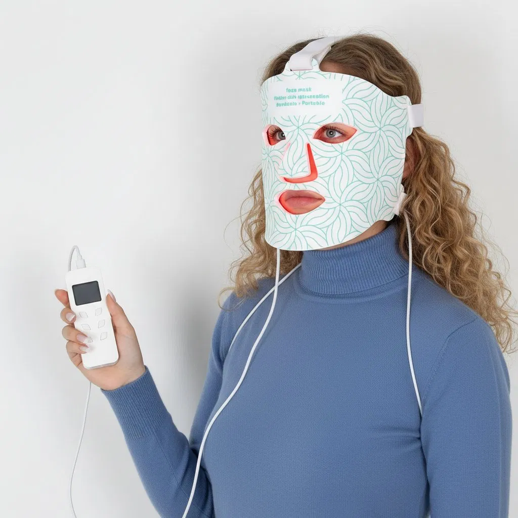 Wholesale Facial Red Light Therapy Face Mask with 240 LED Lights