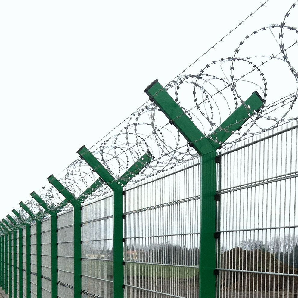 Wholesale Airport Fence Anti Climb 358 Fence Security Fencing Wall Fence for Airport Guardrail