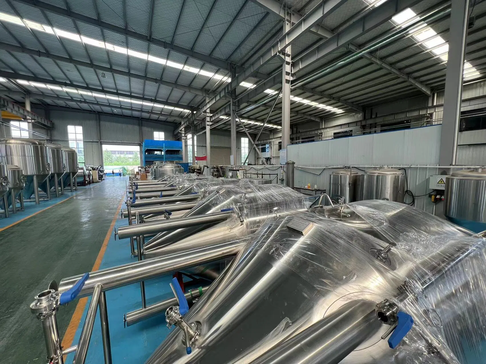 8000L Beer Manufacturing Fermenter Brewery Equipment