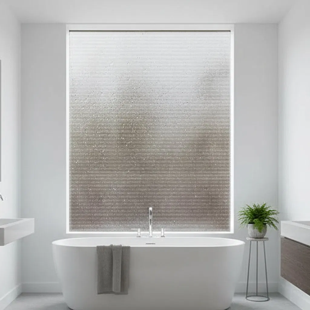 Matte Finish Stain-Resistant Backsplash Glass Made-to-Order Kitchen Feature Laminated Glass