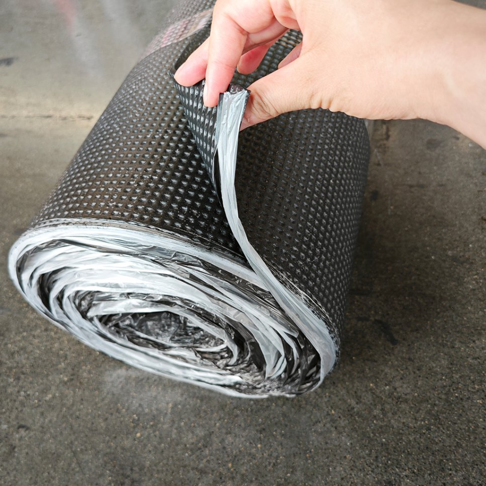 Torch-Applied Polyester Sbs Membrane for High-Deformation Zones