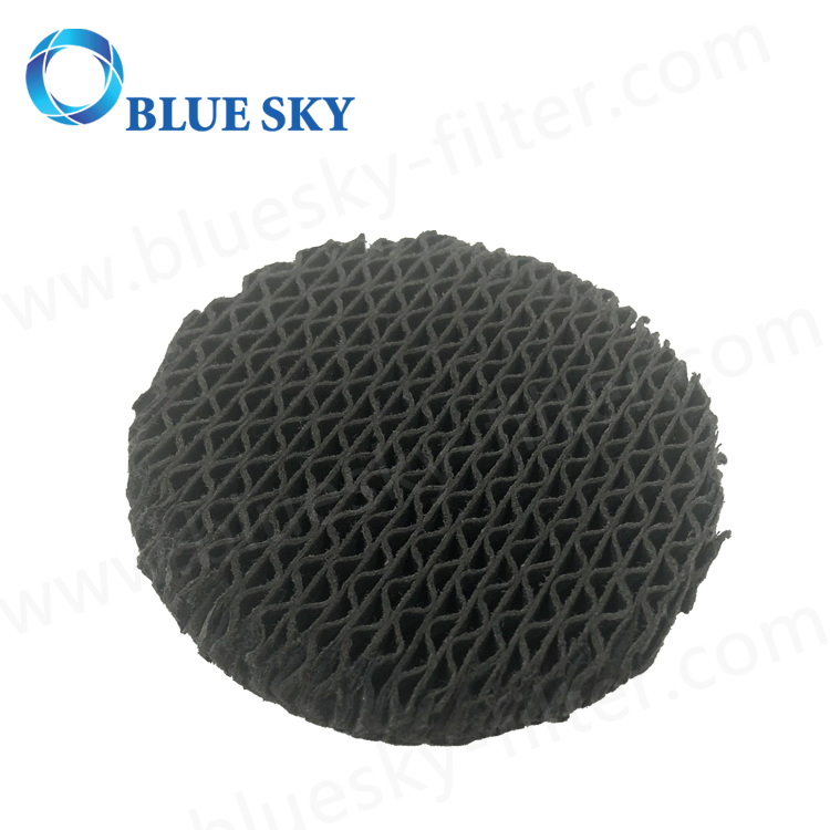 Customized Round Black Carbon Dust Porous HEPA Filters for Vacuum Cleaner and Air Purifier