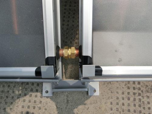 Flat Panel High Pressure 100-300L Solar Water Heater for Home or Hotel