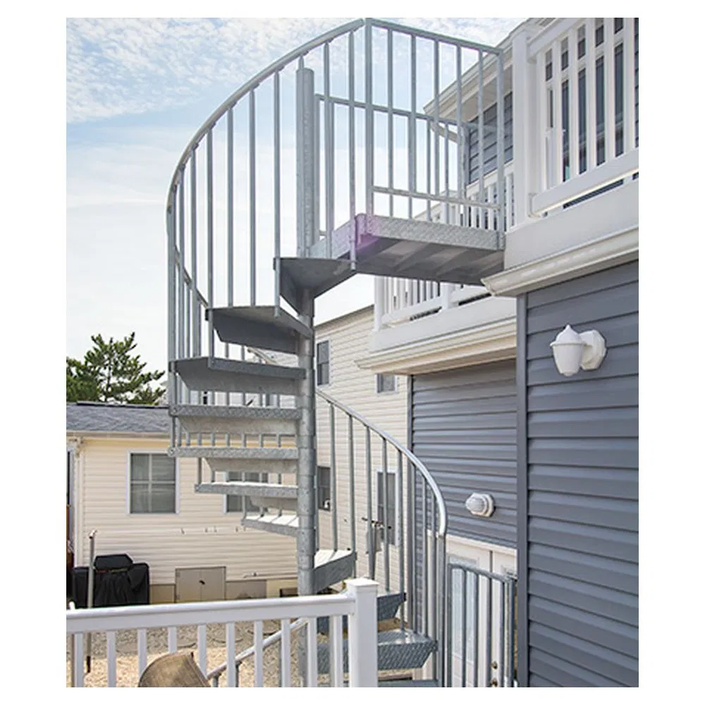 Prima Spiral Cable Glass Customized Modern Design Indoor Outdoor Staircase