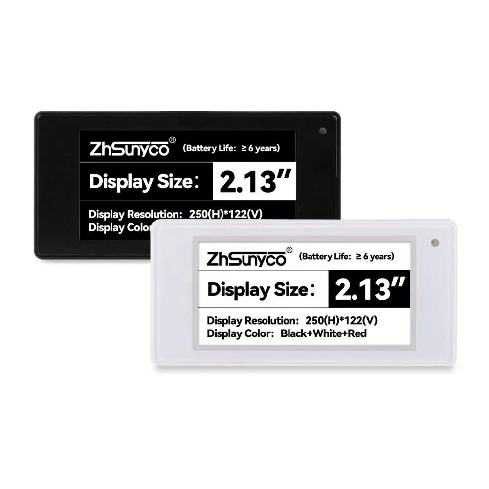 2.13 Inch Low Temperature E-Ink Price Tag Timely Action Used in Industry Field and Automation Contorled Module Critical Timing