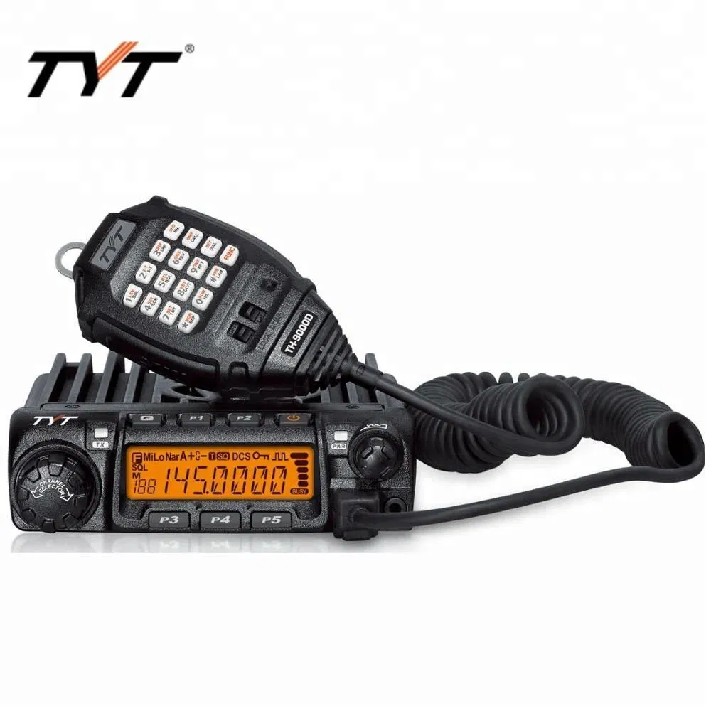 Th-9000d 60W Long Range Mobile Walkie Talkie Noise Cancellation Radio
