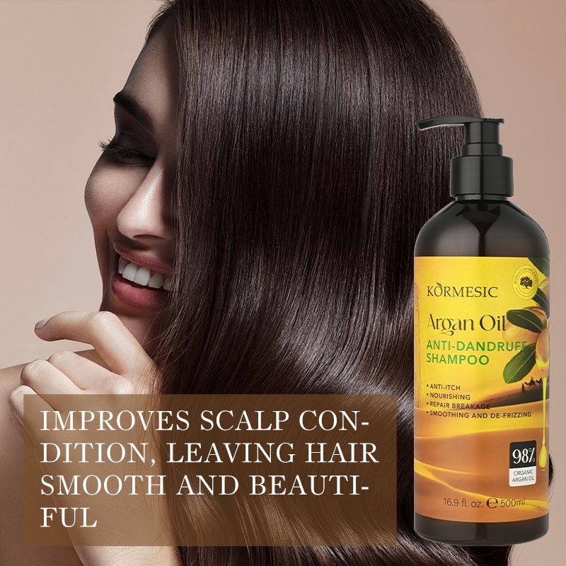 Ultimate Anti-Dandruff Shampoo with Pure Moroccan Argan Oil