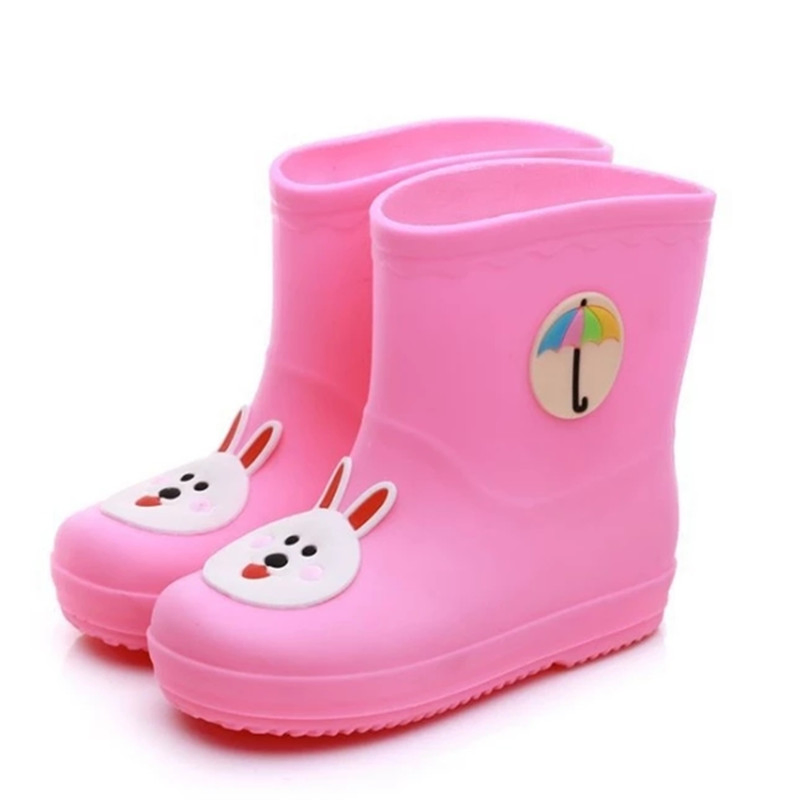 New Fashion Classic Children′ S Shoes PVC Kids Baby Cartoon Rain Boots