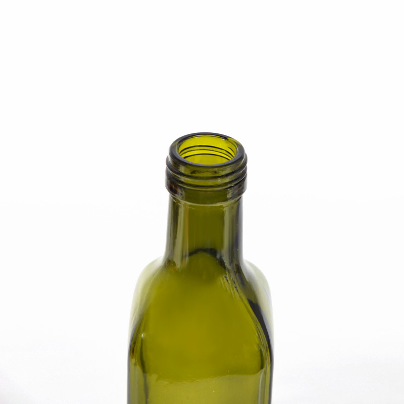 500ml Antique Green Empty Marasca Glass Bottle Containers with Sealed Lids