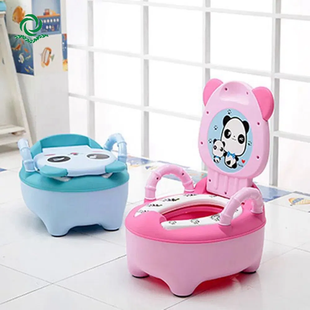 Cartoon Panda Plastic Child Toilet Training Potty Baby Closestool