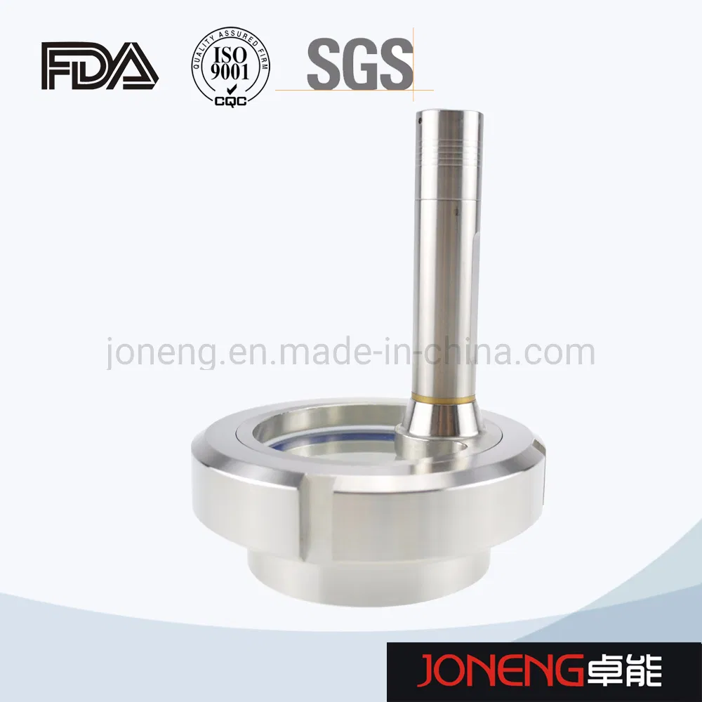 Hastelloy Food Grade Rotary Joint Union Type Inline Sight Glass Pipe Fittings (JN-SG1005)