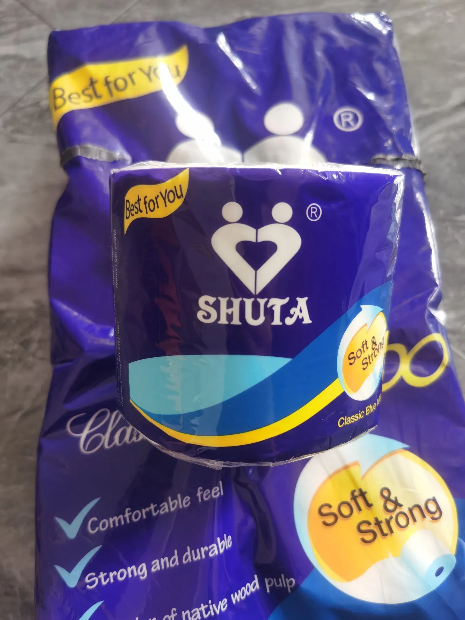 Factory Standard Roll Size Core Tissue Papers Paper