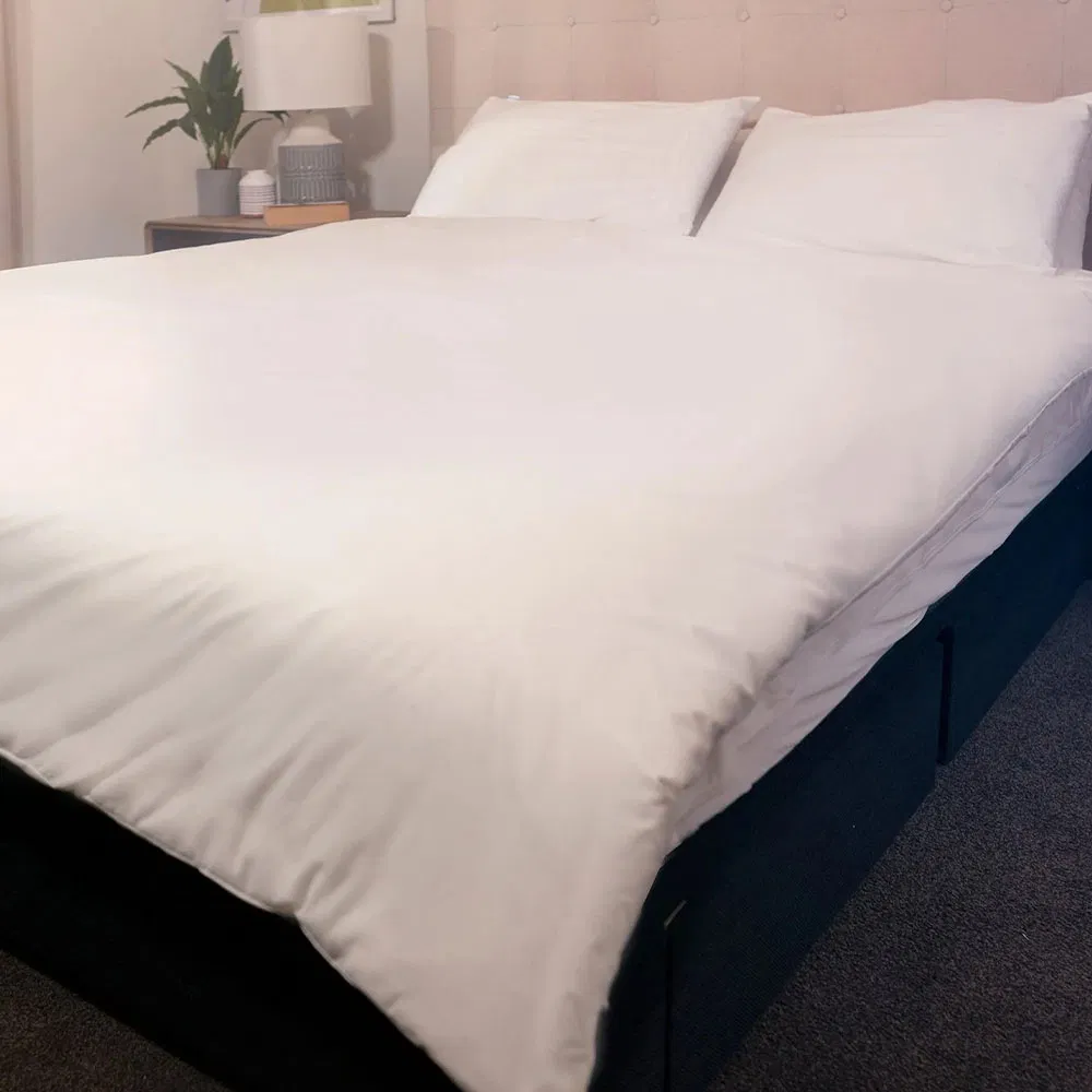 Soft Noiseless Waterproof Bed Cover Comfortable Durable Machine Washable Home Cover