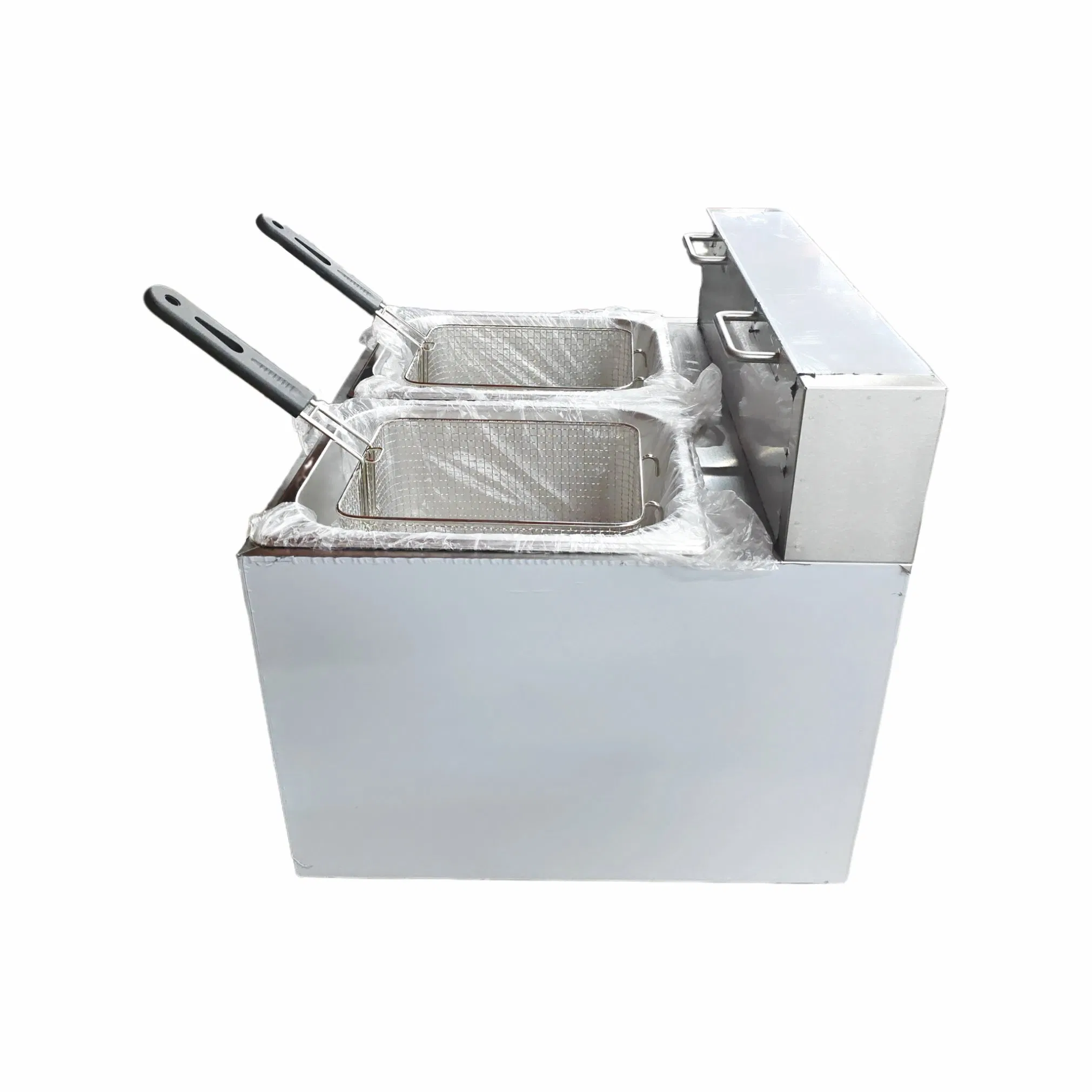 Catering Restaurant Deep Fryer Snack Shop Using Gas 16L