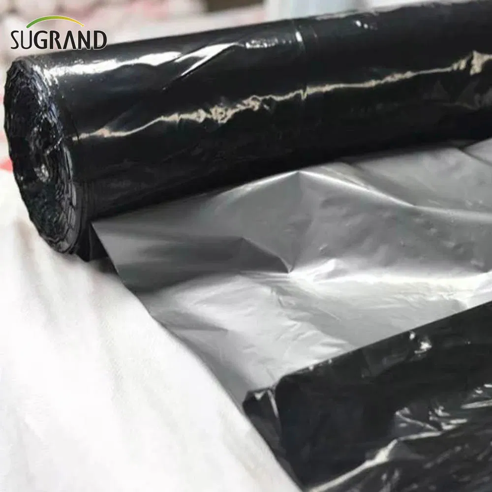1 Mil Black Plastic Mulch Reflective Red Mulch Film
