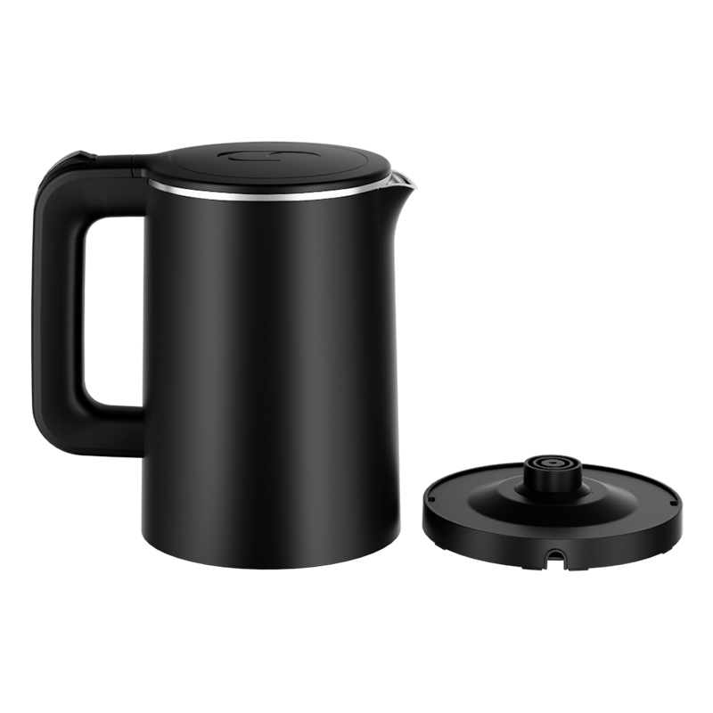 High Quality 1.0L Double-Layer Electric Water Kettle 304 Stainless Steel New Type with Automatic Shut-off Safety Feature