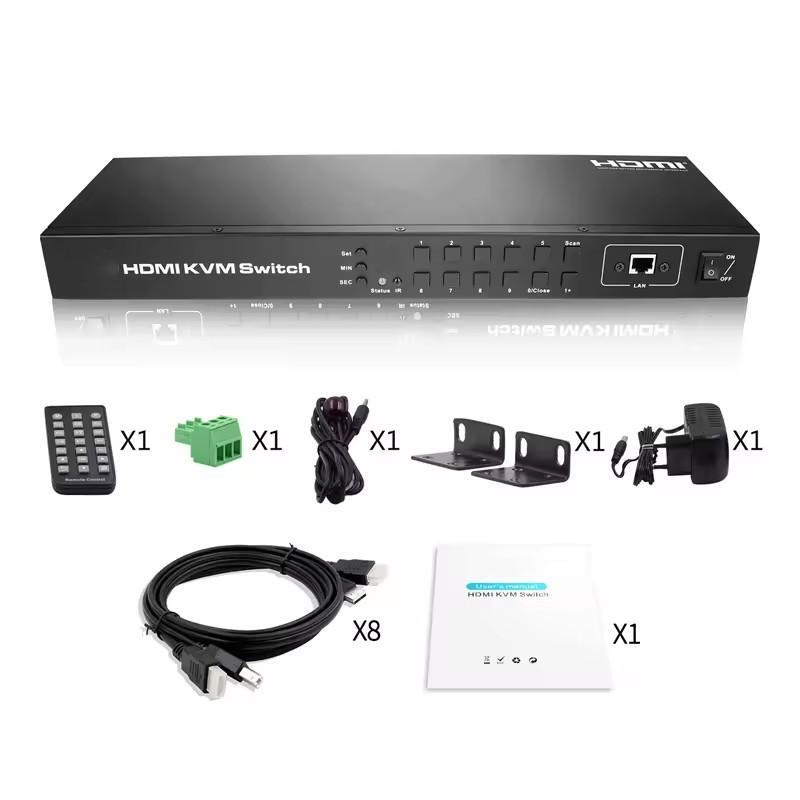 Quad Monitor Mst Kvm Built-in Charging Module Support 4K60Hz USB3.0 EDID Kvm Dock for Gaming and Hybrid Wfh Setups
