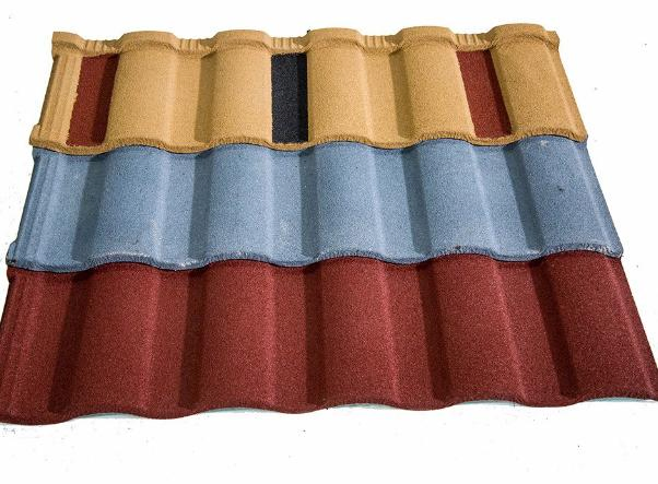 Lightweight Corrugated Plastic Roofing Sheet Material Aluminum Stone Coated Metal Roof Tile
