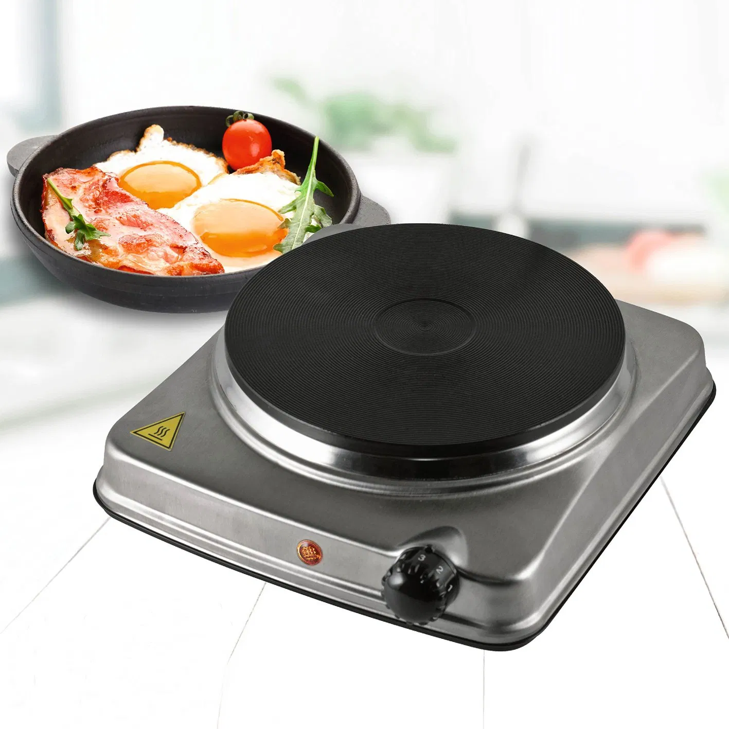 Premium Stainless Steel Electric Hot Plate for Cooking
