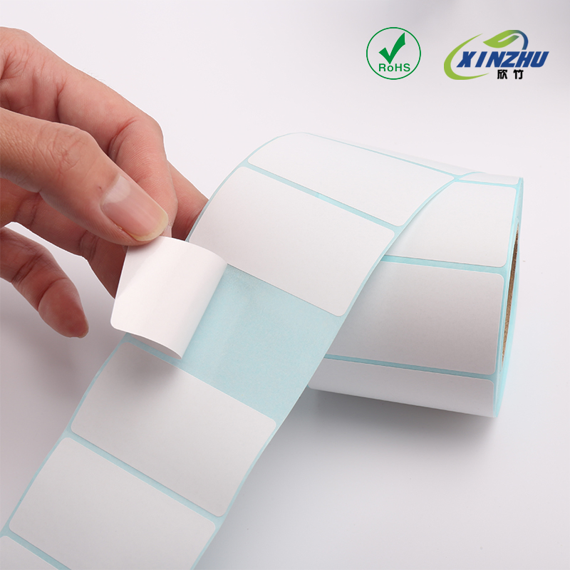 Customized Alcohol-Proof Special Label Material Small Diameter Thermal Paper Self-Adhesive Label
