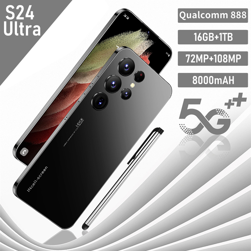 S24ultra VIP 16GB RAM 1tb ROM 5g Dual SIM Global Version Android Smartphone