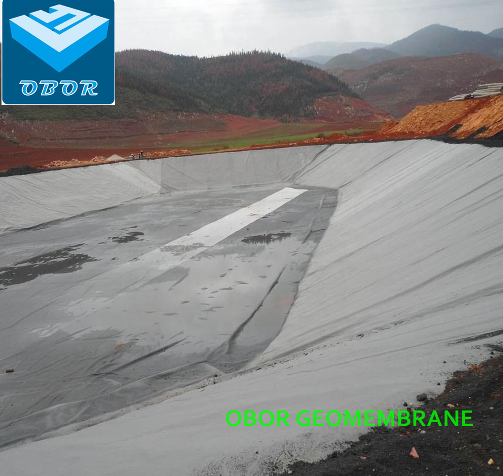 Smooth Textured Black ASTM Standard Waterproof Plastic Pond Liner for Agriculture with Direct Factory Price China