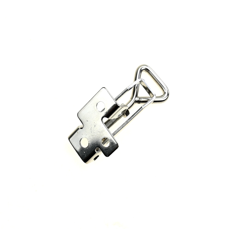 Yh3552 Adjustable Buckle Stainless Steel Lock Spring Buckle Flat Duck Tongue Buckle