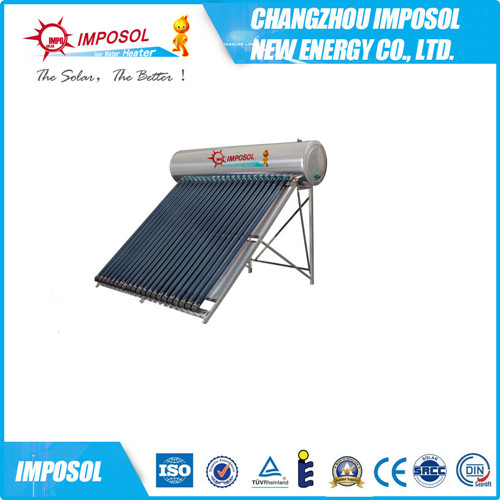 Imposol Copper Heat Pipe Solar Vacuum Tube Water Heater in China