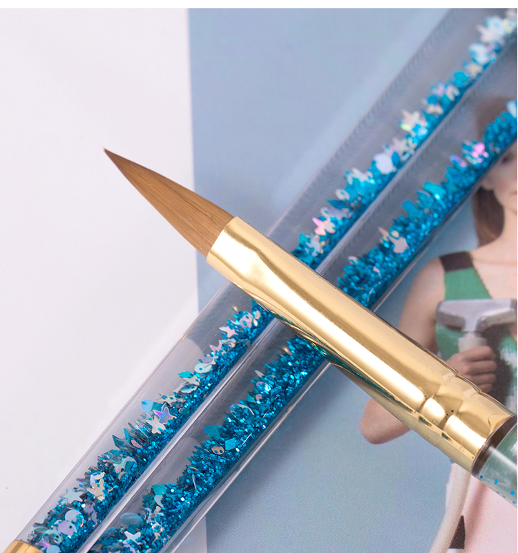 Liquid Handle Guyo Professional 100% Pincel Kolinsky Acrylic Brush