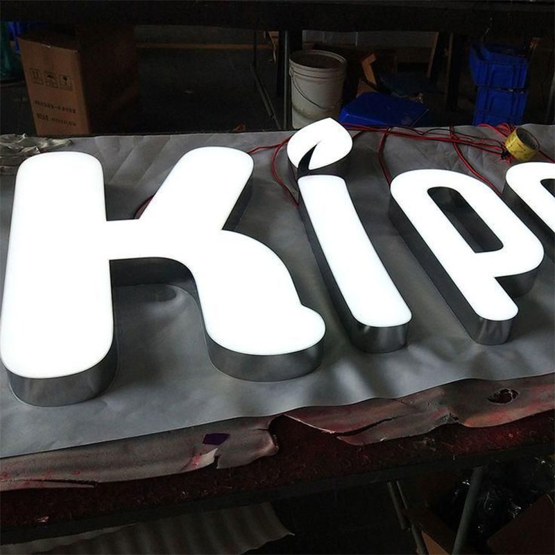 Waterproof Outdoor Frontlit Acrylic Illuminated Store Signboard Sign