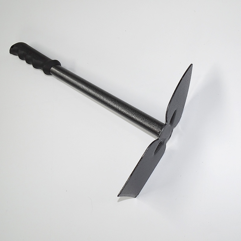 High Quality Outdoor Gardening Tools Double Head Small Digging Hoe