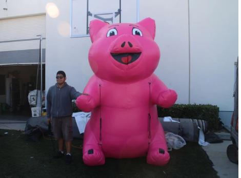 2023 New 30 FT. Giant Inflatable Pig Sitting
