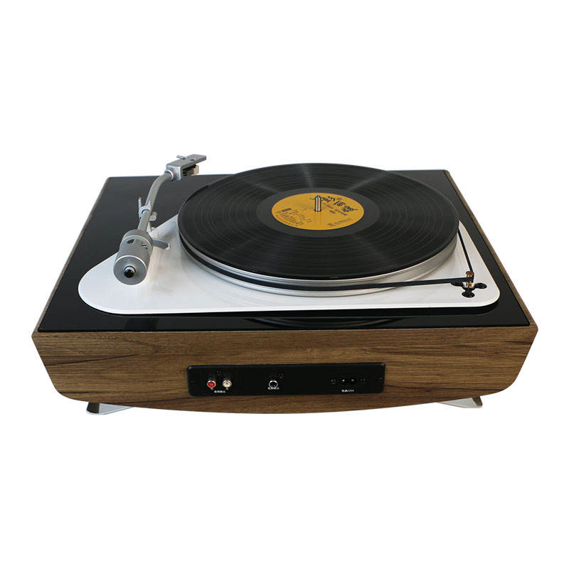 Factory Supply Turntable Record Player High End Nostalgic Record Player Gramophone Wooden Desktop Phonograph Turntable Player