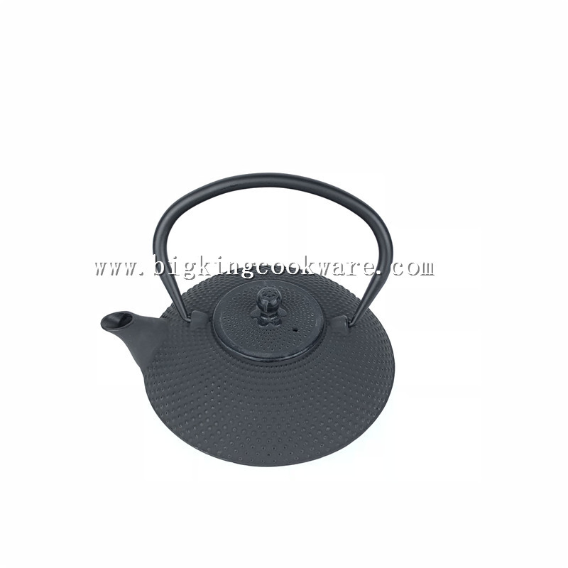 Black Cast Iron Japanese Teapot with Tea Filter