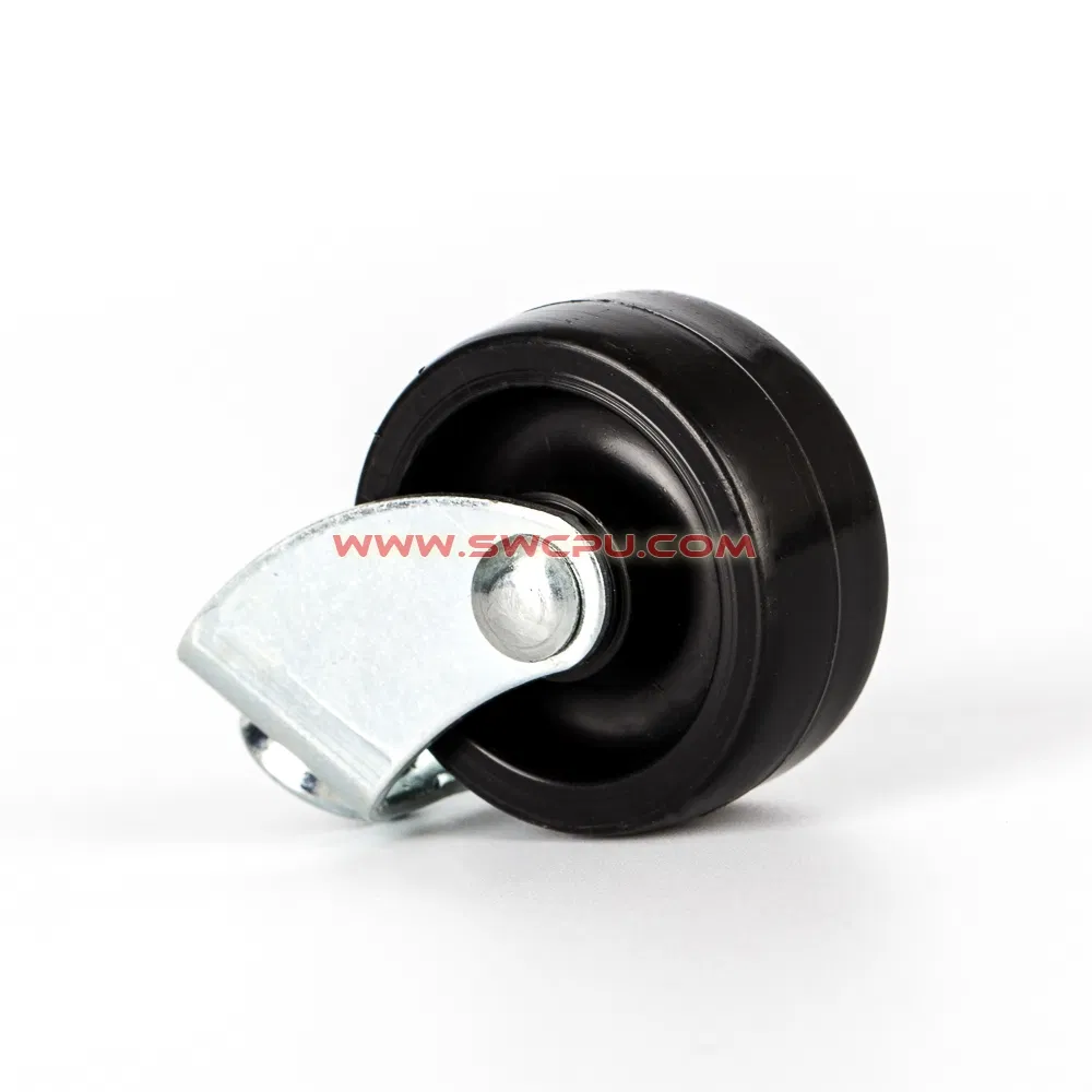 Factory Manufacturer Custom Swivel Locking Black Nylon Plastic Industrial Castor