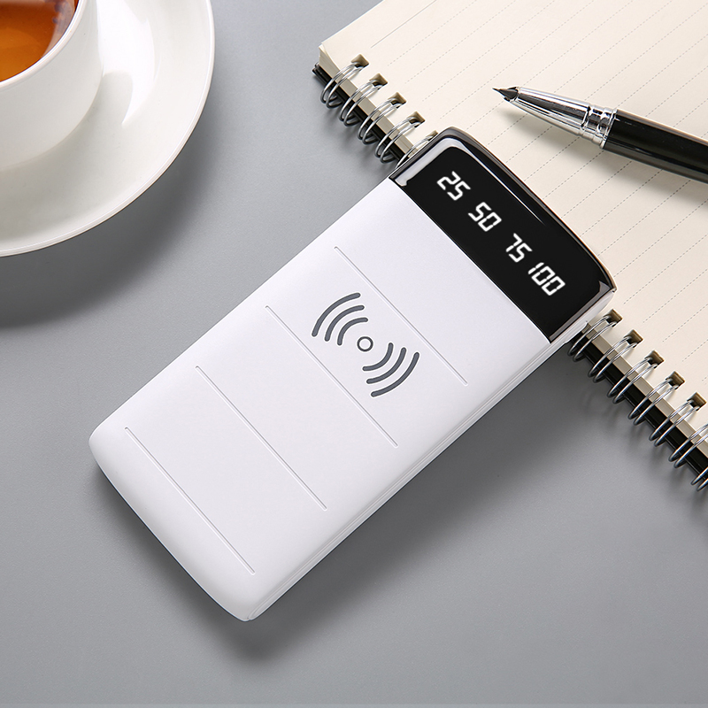 a Lightweight 10000mAh Fast Wireless Mobile Power Bank Suitable for All Devices