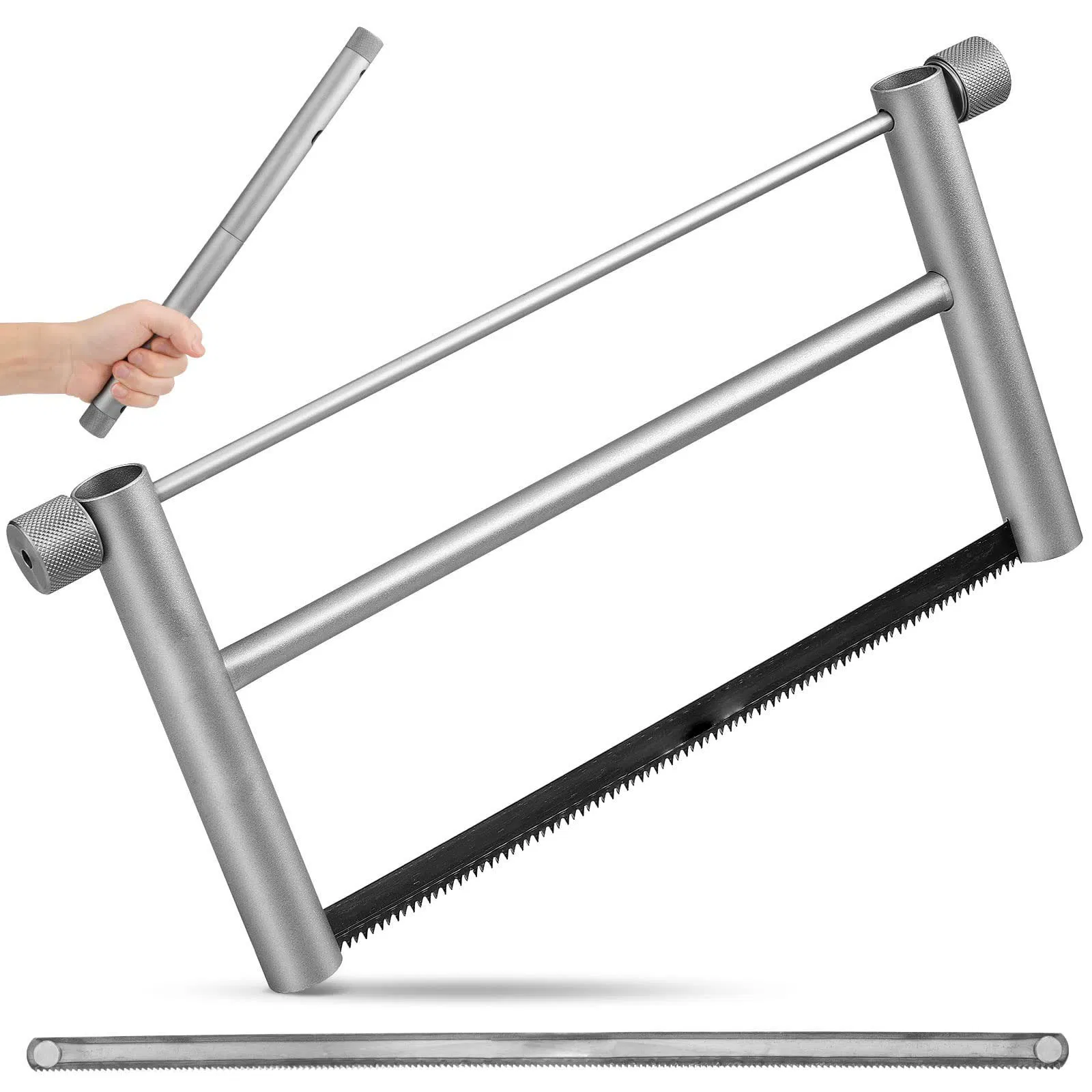 1 PCS High Speed Steel Folding Hand Saw Outdoor Survival Tools, Portable Folding Wood Saw