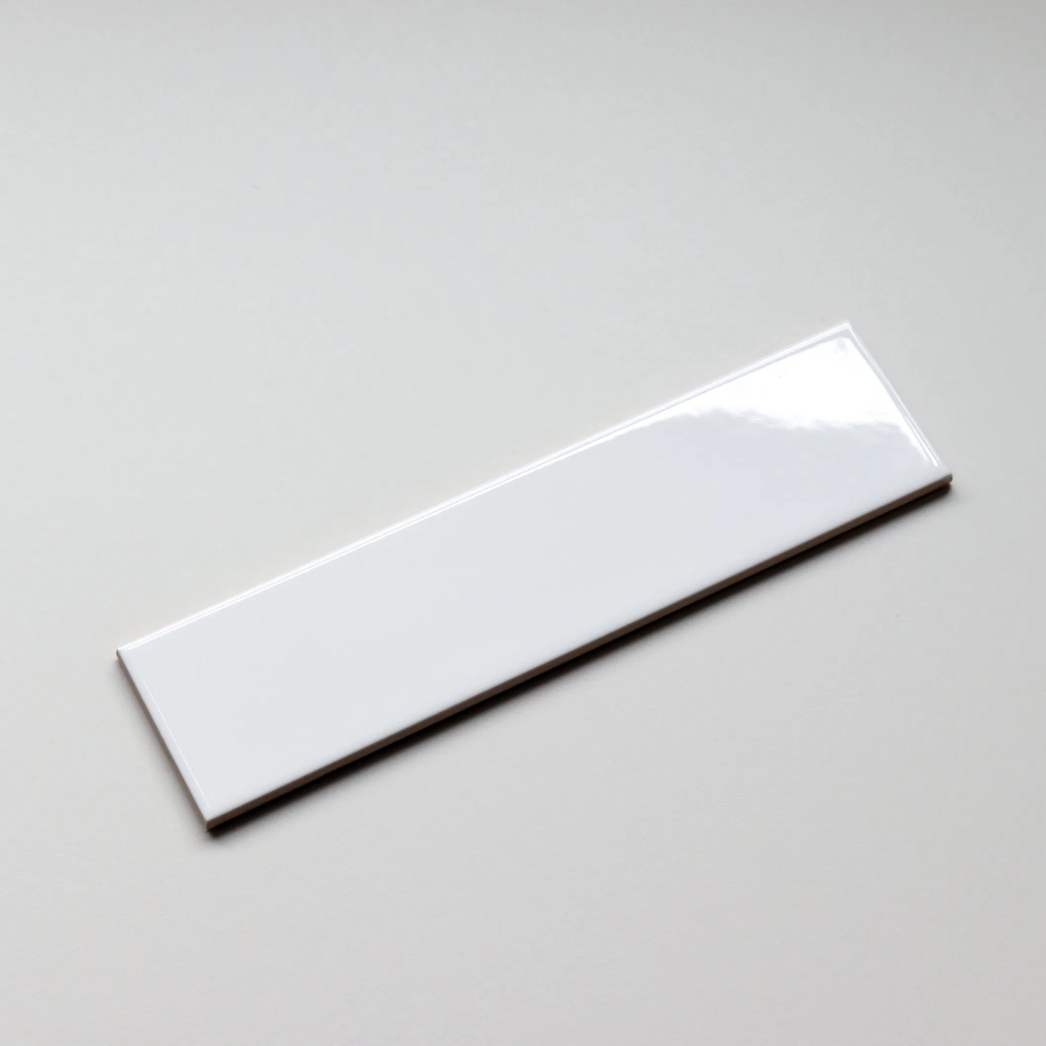 75X300mmwhite Beveled Wavy Glossy Matt Subway Tiles Interior Wall Tiles Living Room Bathroom Kitchen