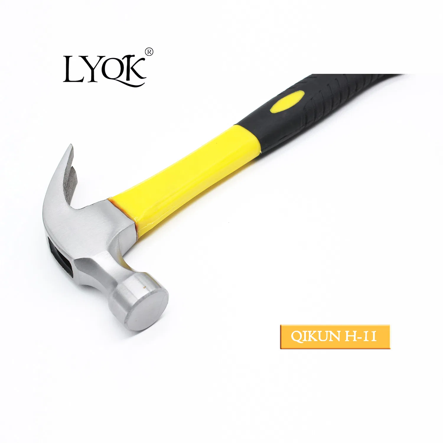 H-11 Construction Hardware Hand Tools Hardwood Handle German Type Claw Hammer