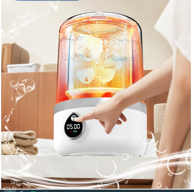 New Mini Laundry Cup Underwear Washing Machine Small Washing Socks Underwear Dedicated Wireless Fully Automatic Laundry Cup