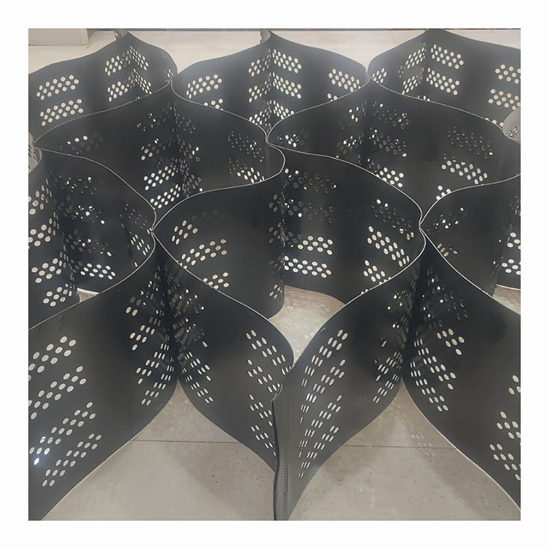 Strengthening 7cm Geocell with Retaining Wall in Turkey