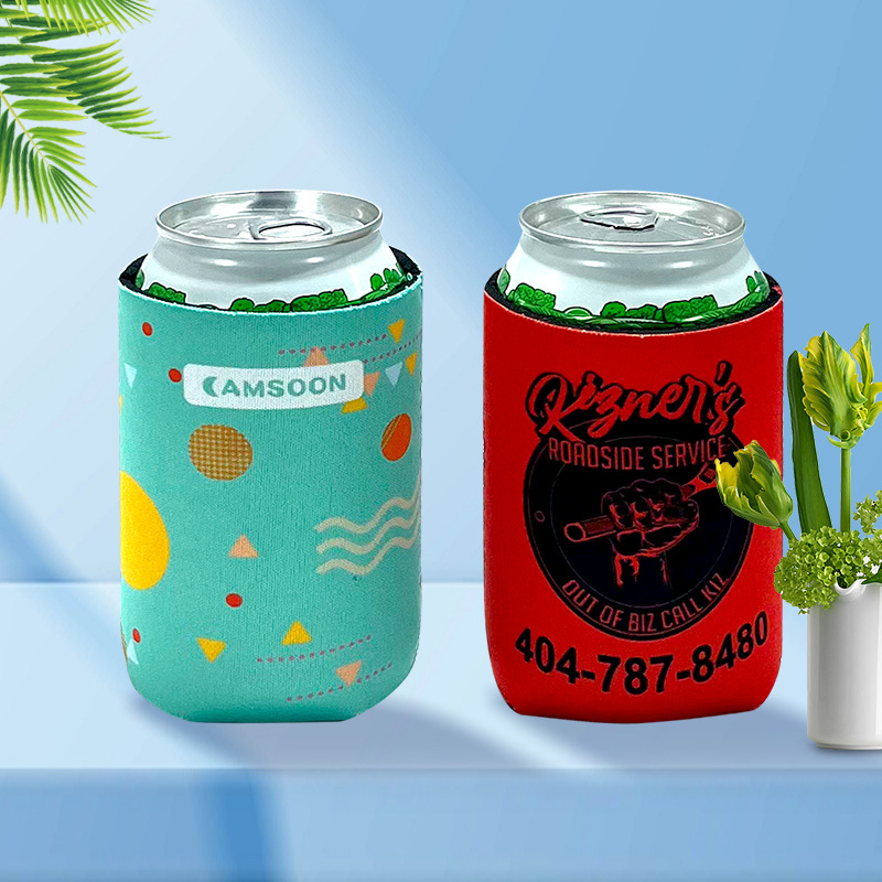 Neoprene Sublimation Tube Drink Stubby Holder Can Cooler for Beer Stubby Cooler with OEM Logo