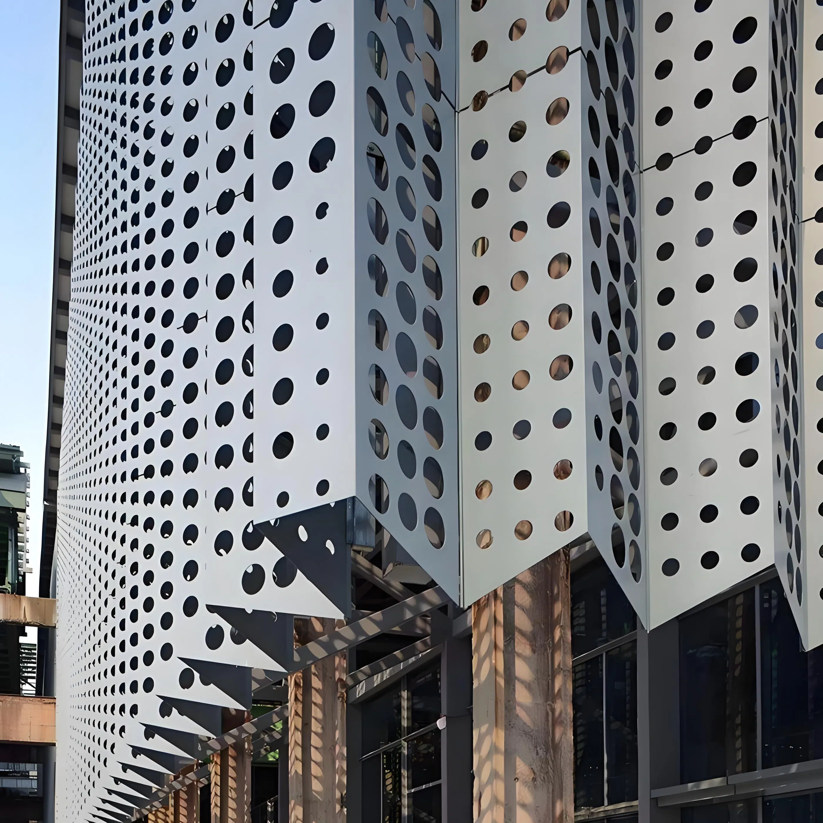 Aluminum Cladding with Powder Coating 3 0mm Thickness Customized Colors